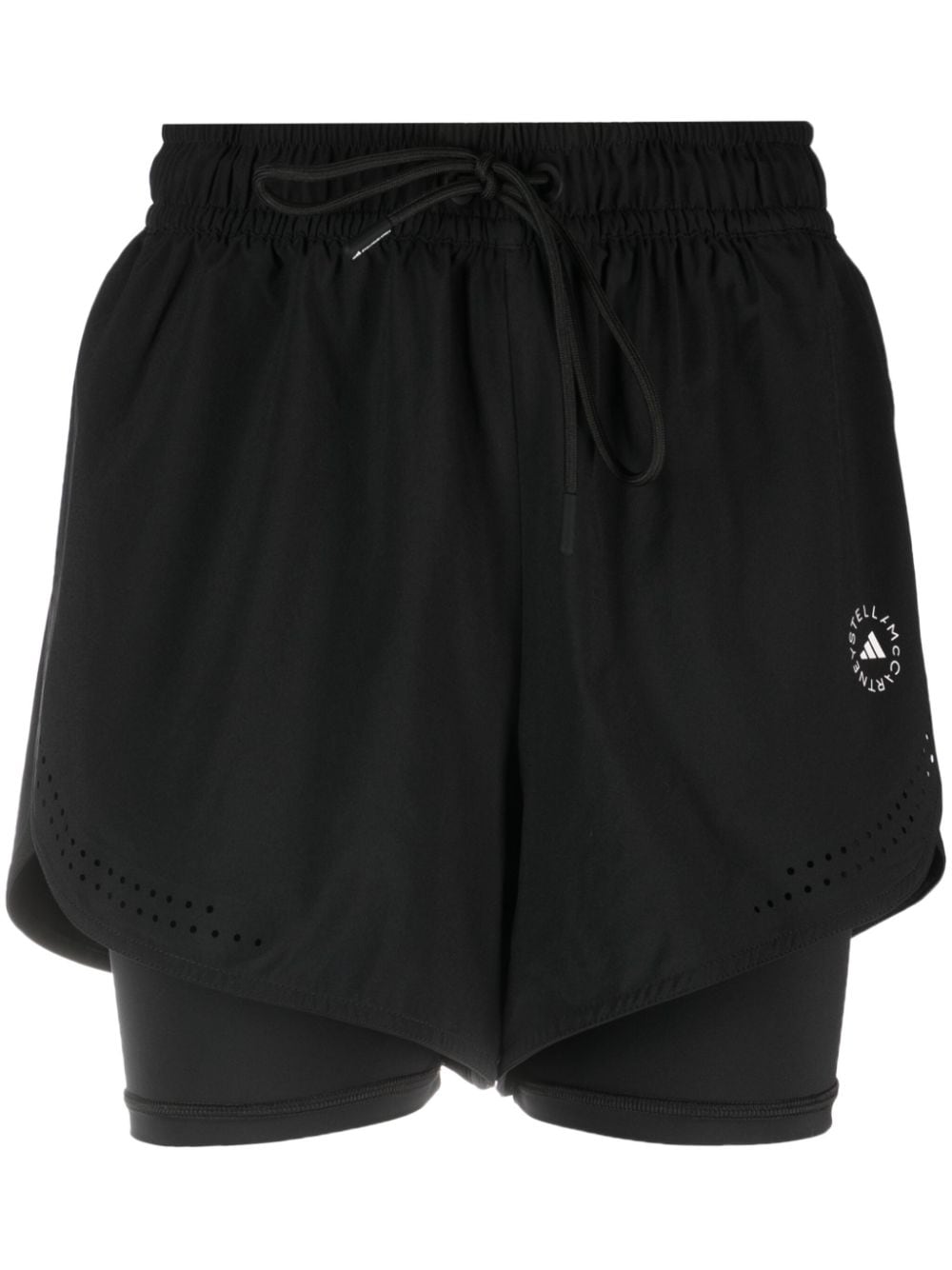 Adidas By Stella McCartney Track Shorts In Black