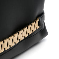 Victoria Beckham Mini Chain Pouch Leather Clutch