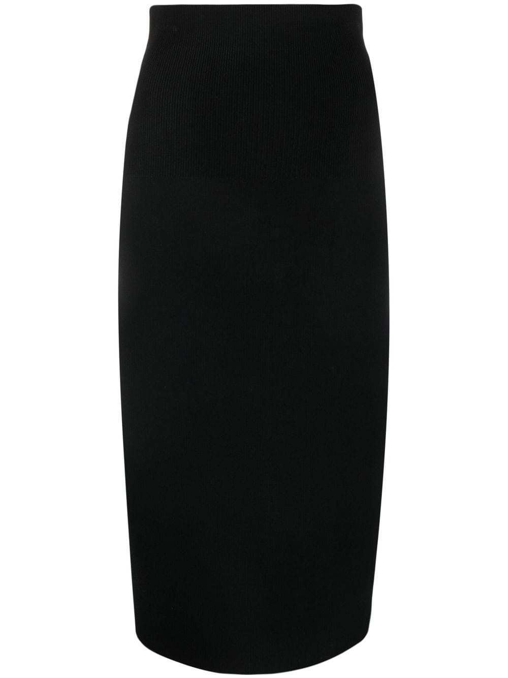 Victoria Beckham Midi Skirt Black