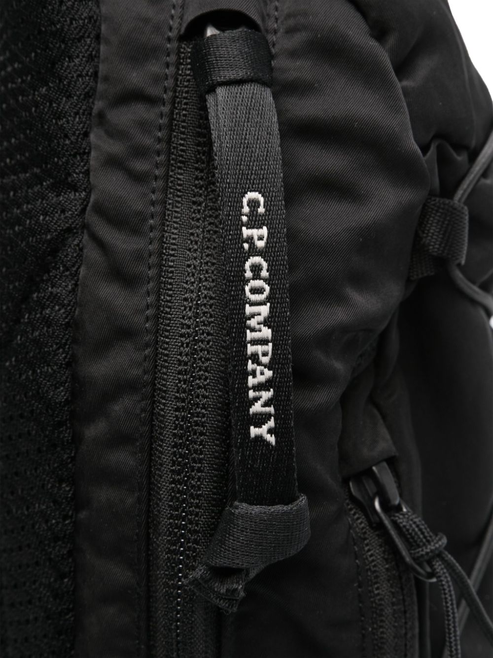 C.P. Company Nylon Crossbody Rucksack In Black