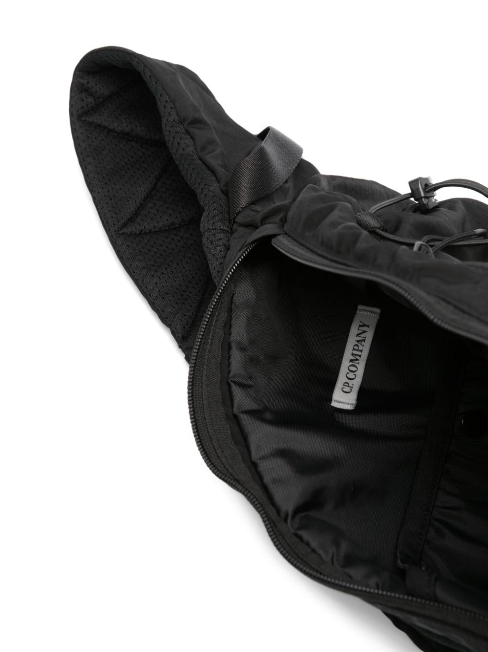 C.P. Company Nylon Crossbody Rucksack In Black