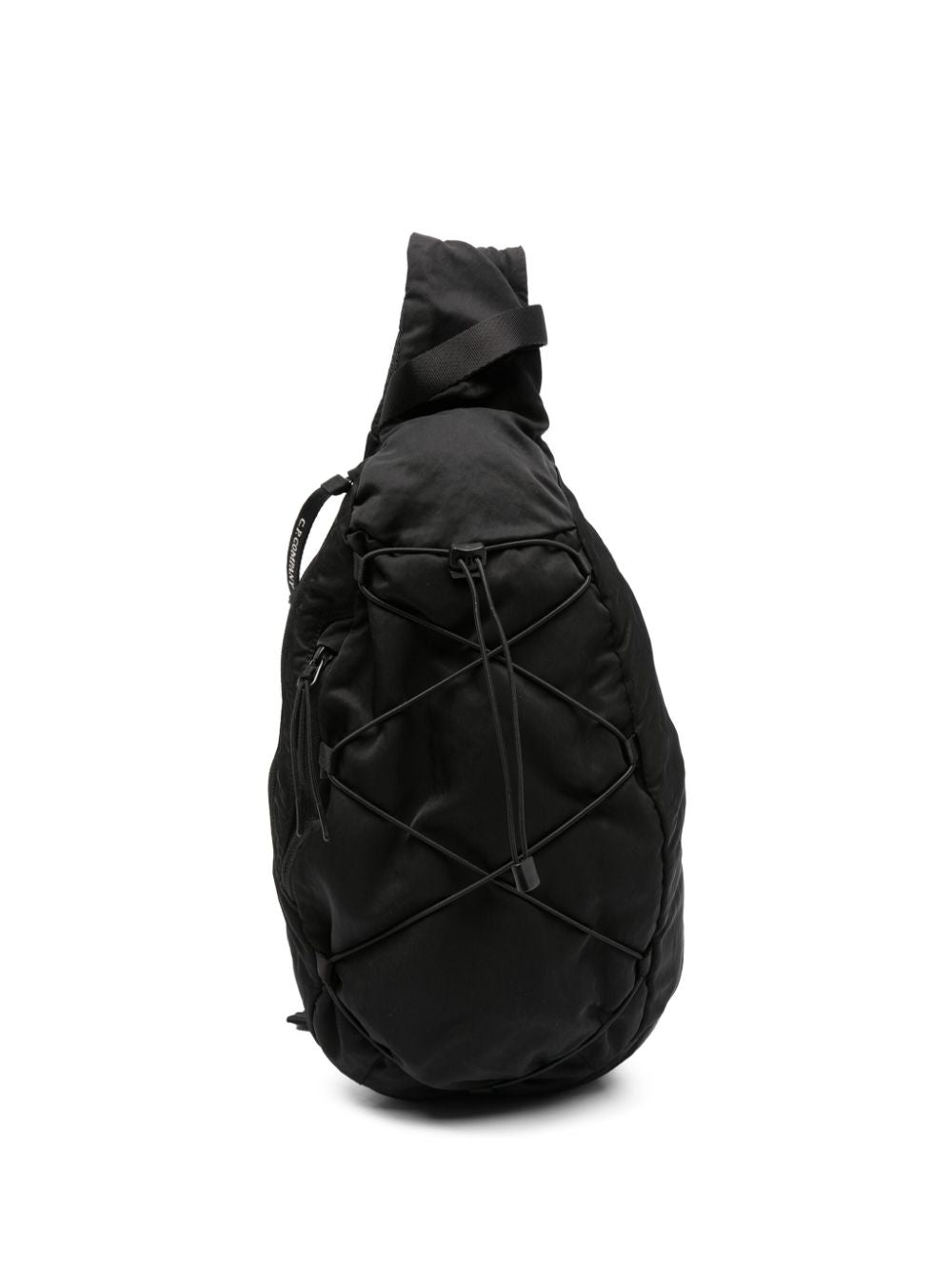 C.P. Company Nylon Crossbody Rucksack In Black