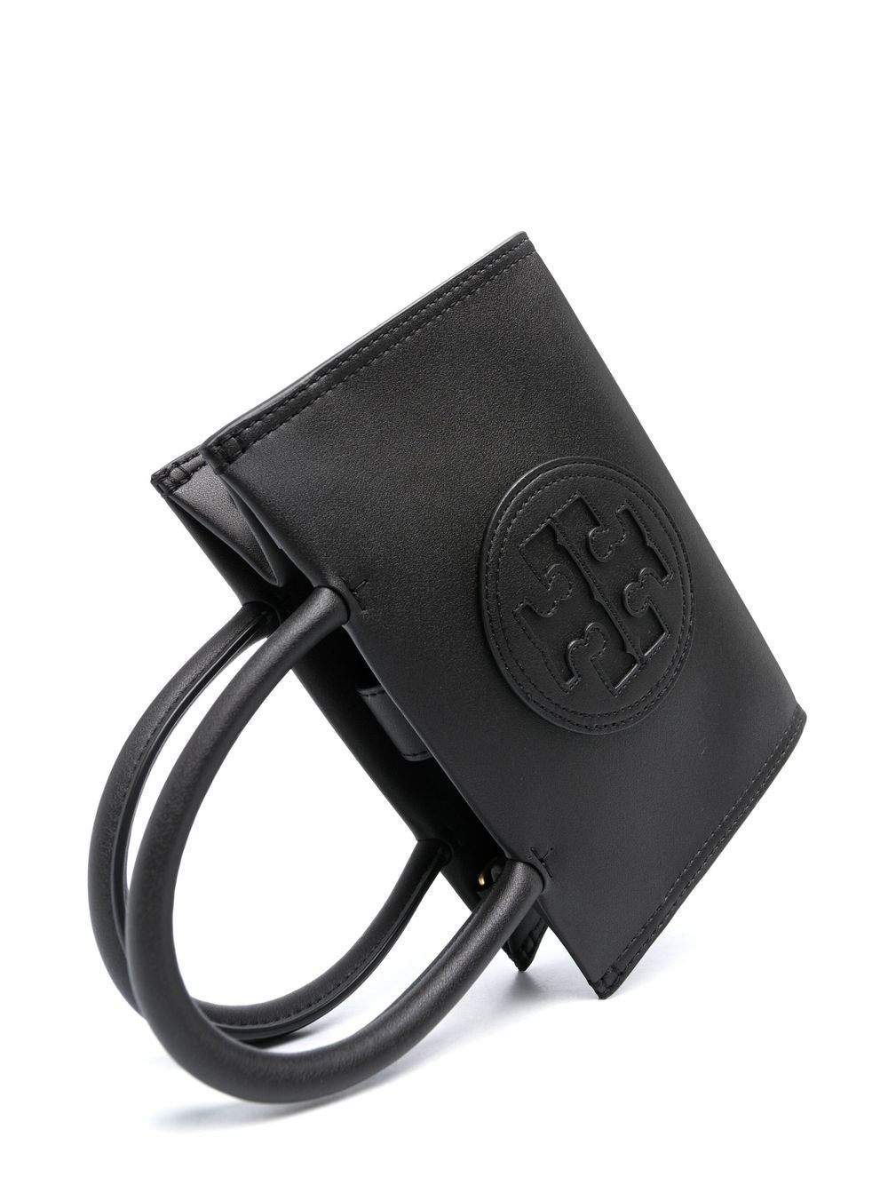 Tory Burch Black Mini Ella Bio Tote Bag