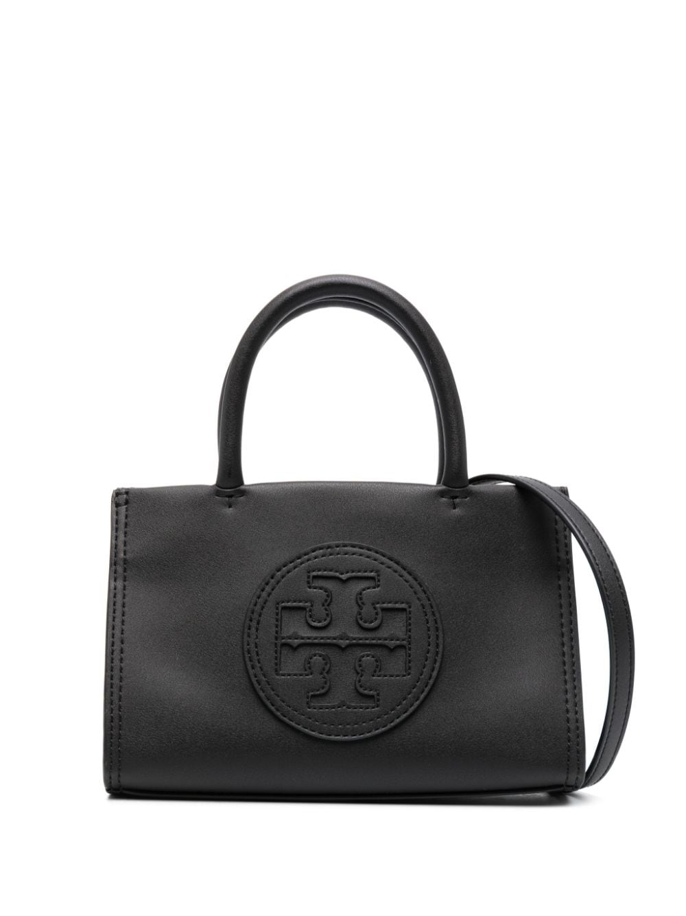 Tory Burch Black Mini Ella Bio Tote Bag