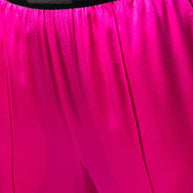 Tom Ford Logo Band Straight Leg Silk Pants