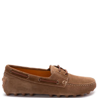 Tod's Boat Gommino Bubble Loafers In Brown