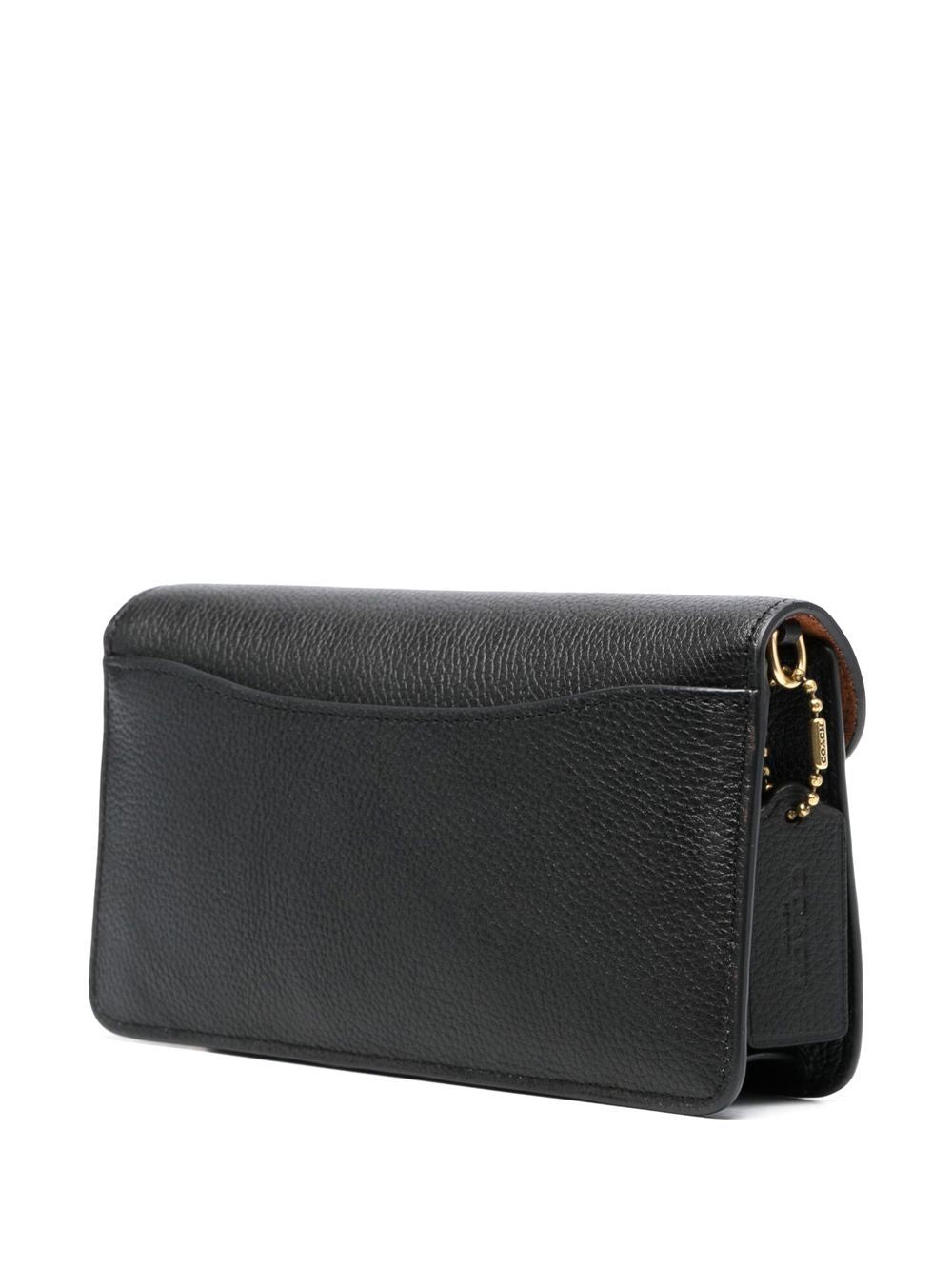 Coach Tabby Clutch With Chain Strap In Black