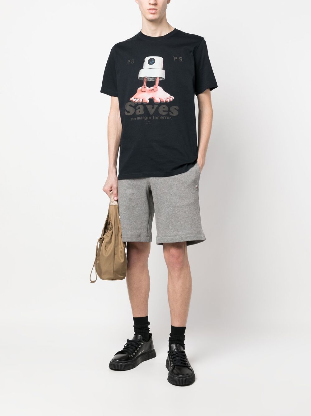 Paul Smith Bermuda Shorts In Grey