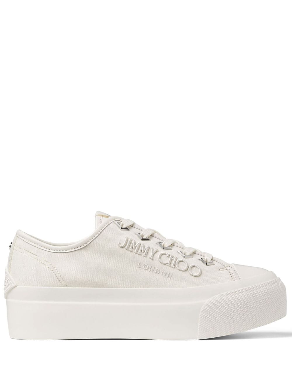 Jimmy Choo Palma Maxi Sneakers White