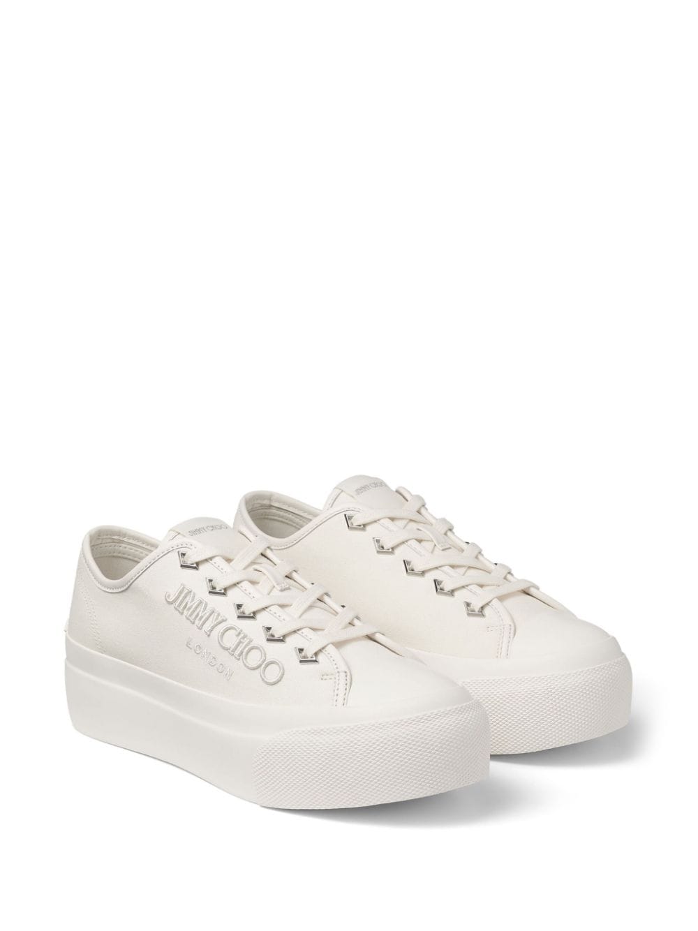 Jimmy Choo Palma Maxi Sneakers White