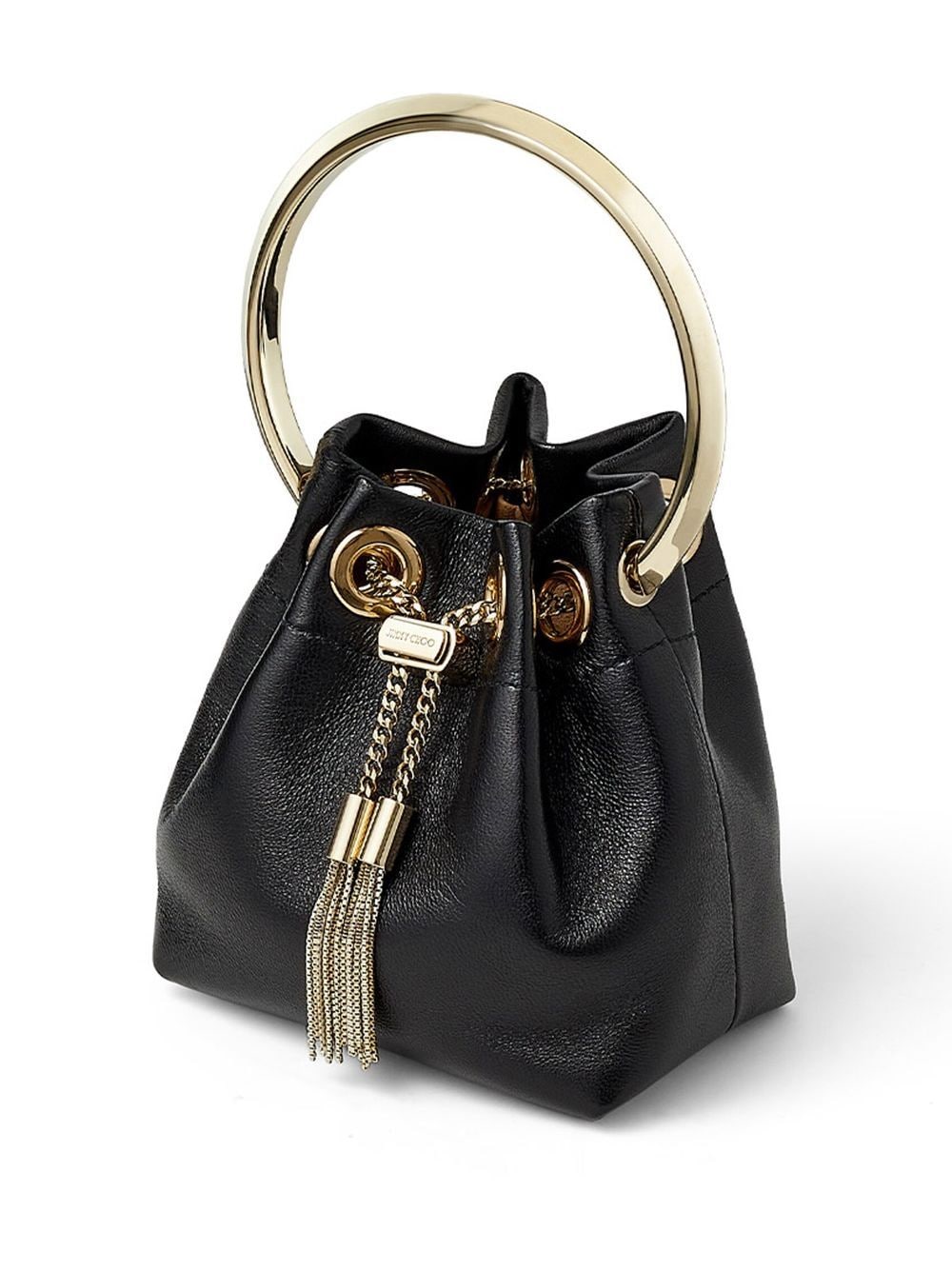 Jimmy Choo Micro Bon Bon Bag Black