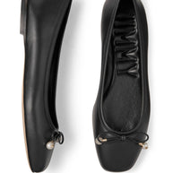 Jimmy Choo Elme Ballet Flats In Black
