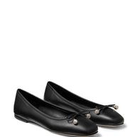 Jimmy Choo Elme Ballet Flats In Black