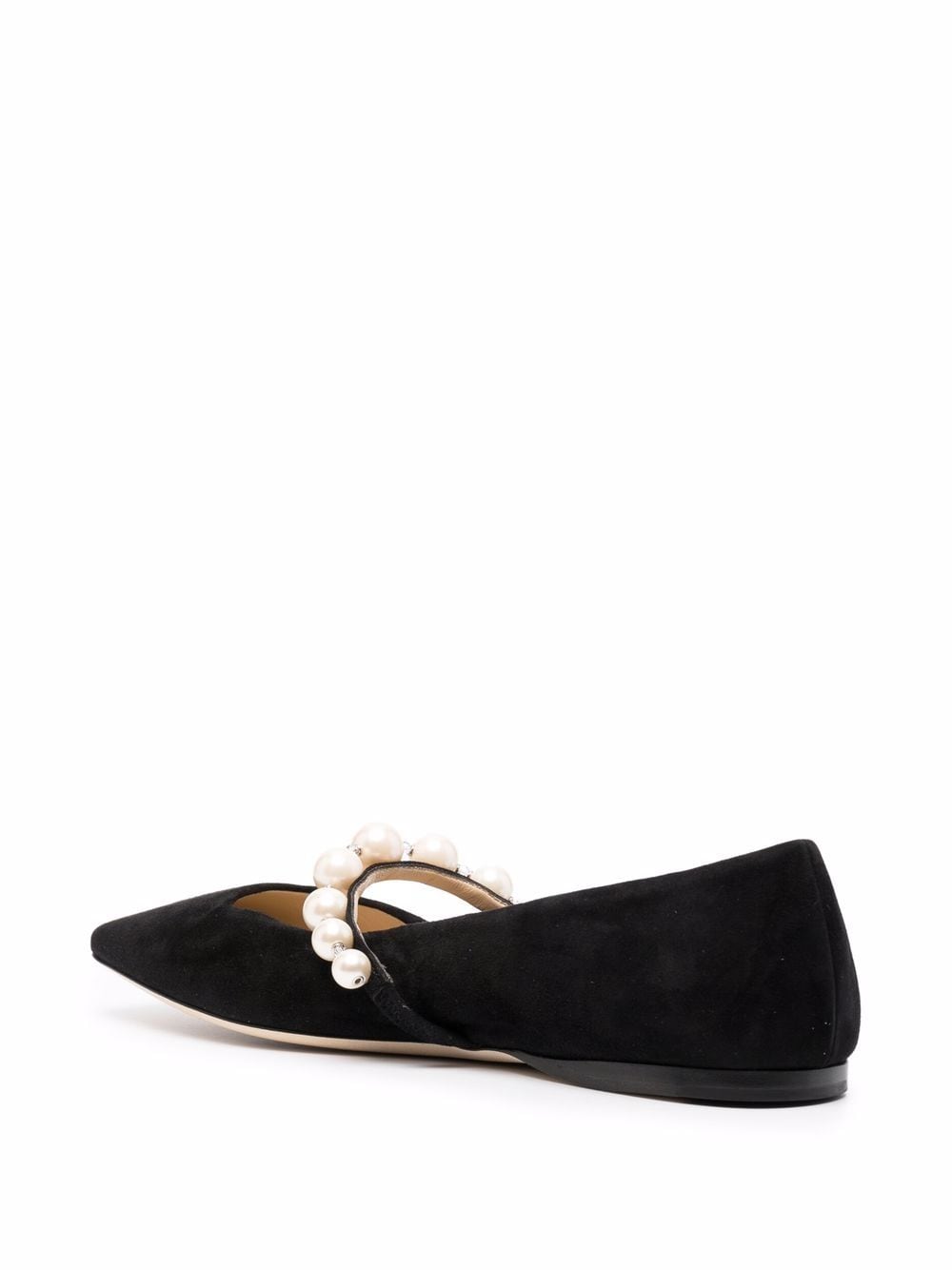 Jimmy Choo Ade Ballet Flats Black