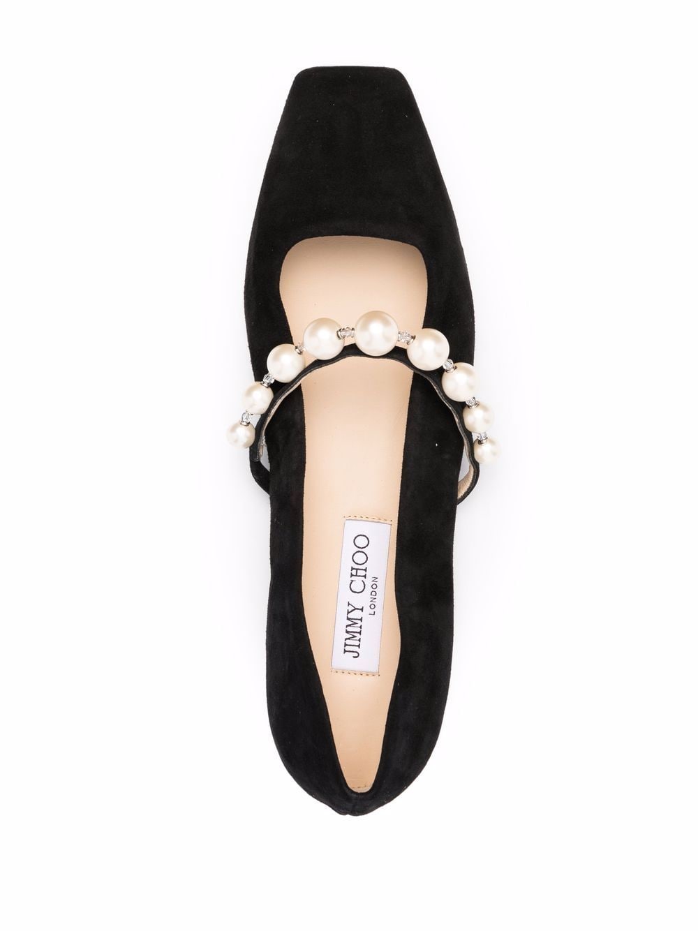 Jimmy Choo Ade Ballet Flats Black