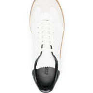 Isabel Marant Bryce Leather Sneakers - White