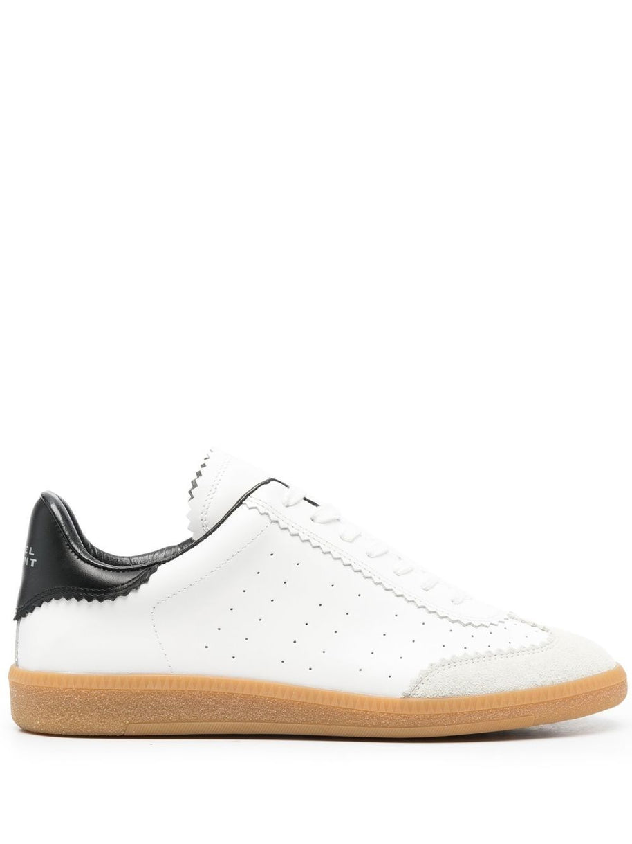 Isabel Marant Bryce Leather Sneakers - White