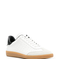 Isabel Marant Bryce Leather Sneakers - White