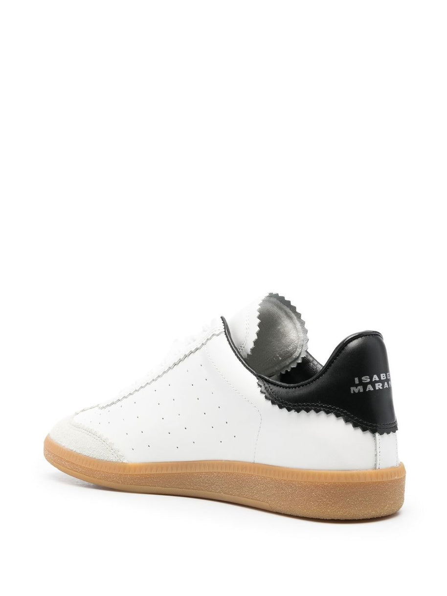 Isabel Marant Bryce Leather Sneakers - White