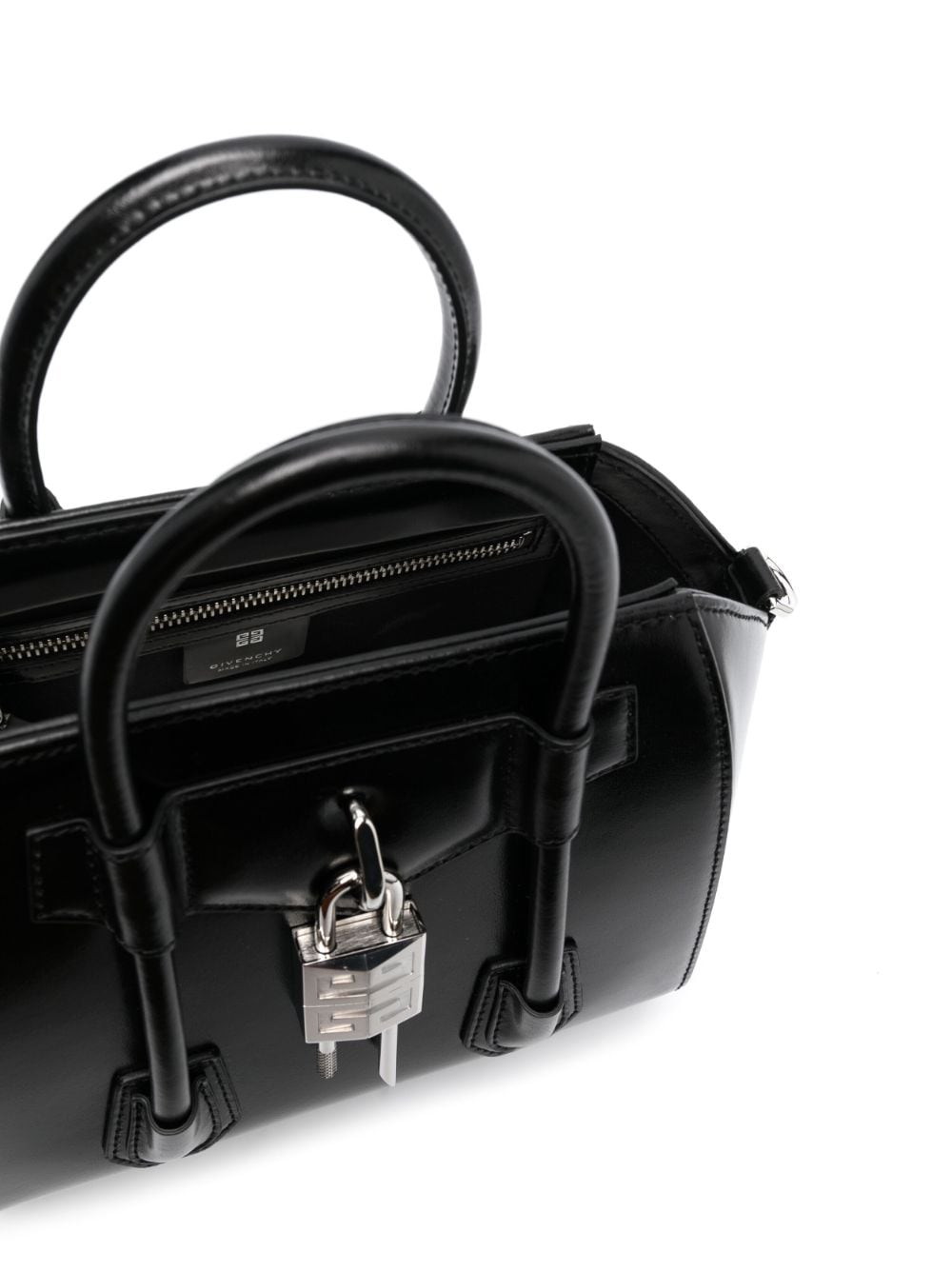 Givenchy Antigona Lock Handbag In Black