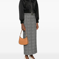 Valentino Garavani Rockstud Hobo In Pomegranate Calfskin