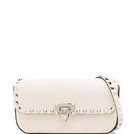 Valentino Garavani Rockstud Crossbody Bag - White