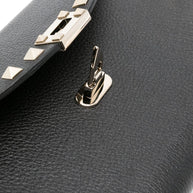 Valentino Garavani Rockstud Mini Bag With Strap -  Black