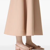Valentino Garavani Slingback Rockstud Ballet Flat - Powder