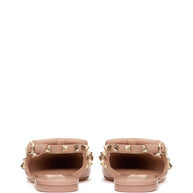 Valentino Garavani Slingback Rockstud Ballet Flat - Powder