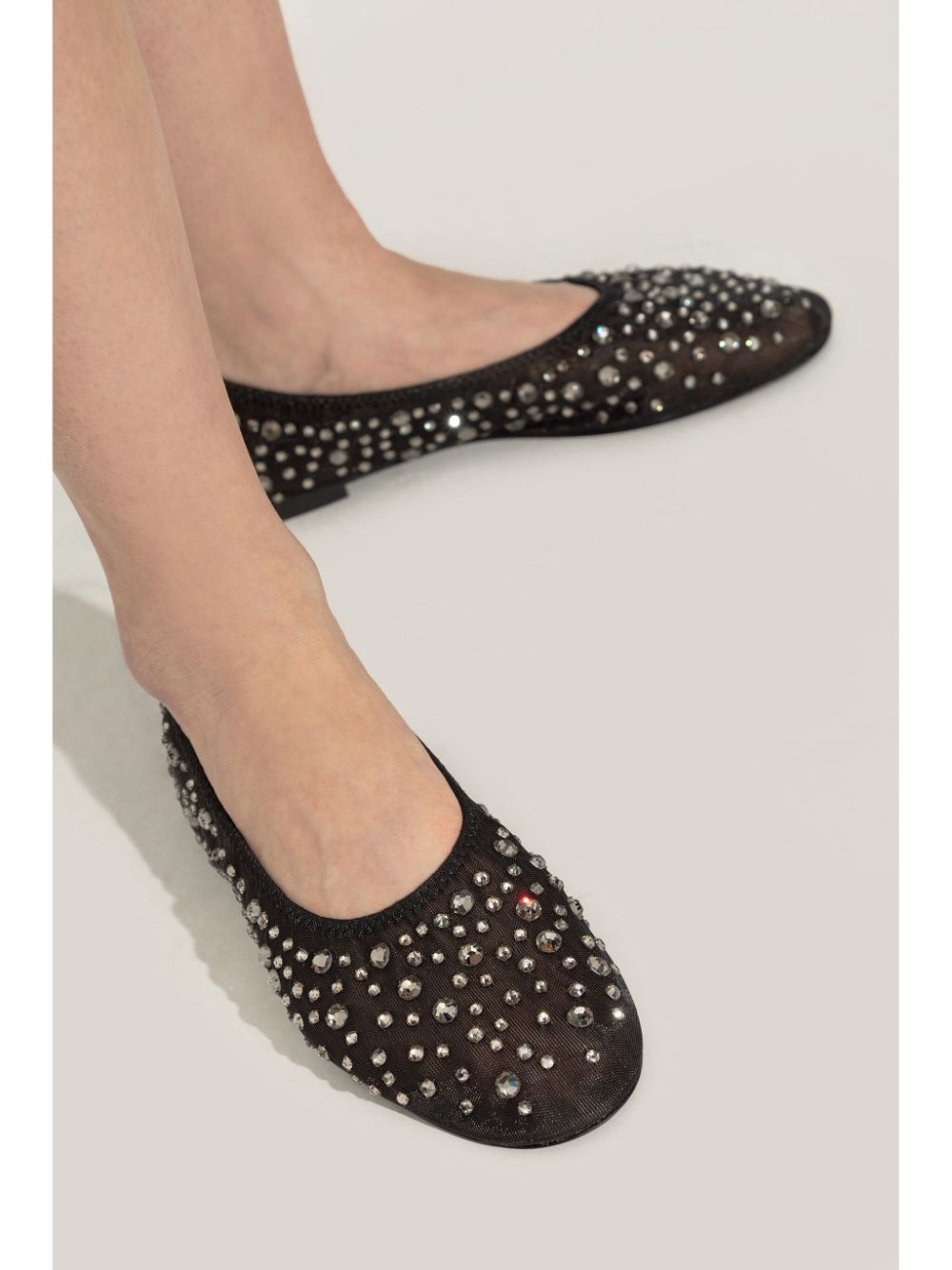 Tory Burch Crystal Studded Ballet Flats