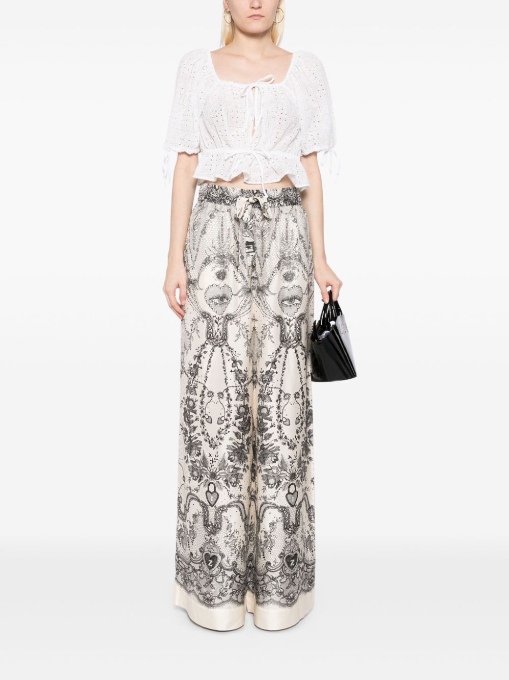 Zimmermann Crush Pants Ivory