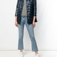 Herno Lightweight Padded Jacket With Cropped Sleeves