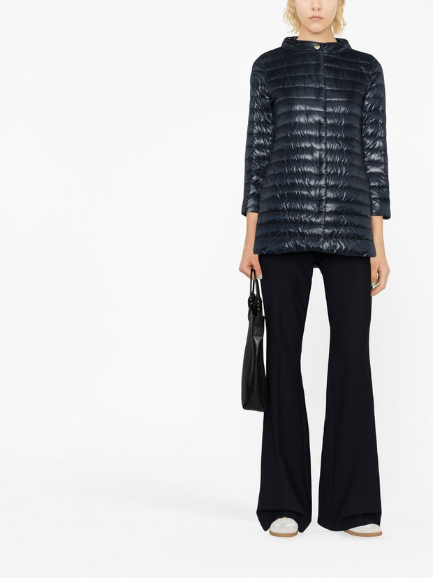 Herno Lightweight Padded Jacket With Cropped Sleeves
