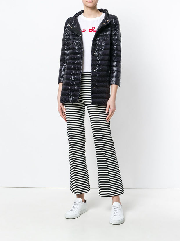 Herno Lightweight Padded Jacket With Cropped Sleeves