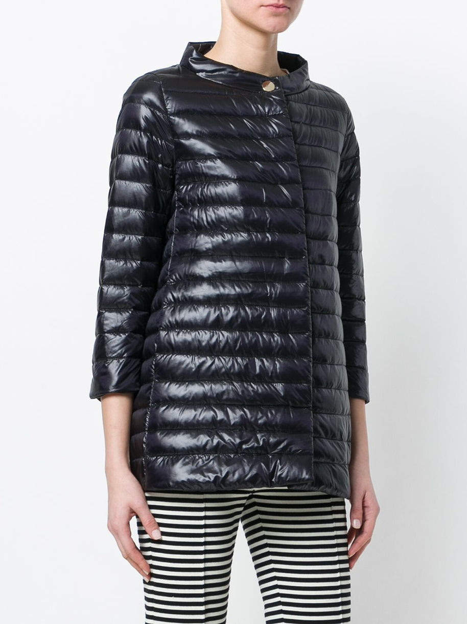 Herno Lightweight Padded Jacket With Cropped Sleeves