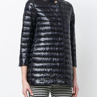 Herno Lightweight Padded Jacket With Cropped Sleeves