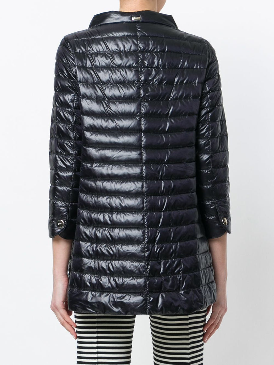 Herno Lightweight Padded Jacket With Cropped Sleeves
