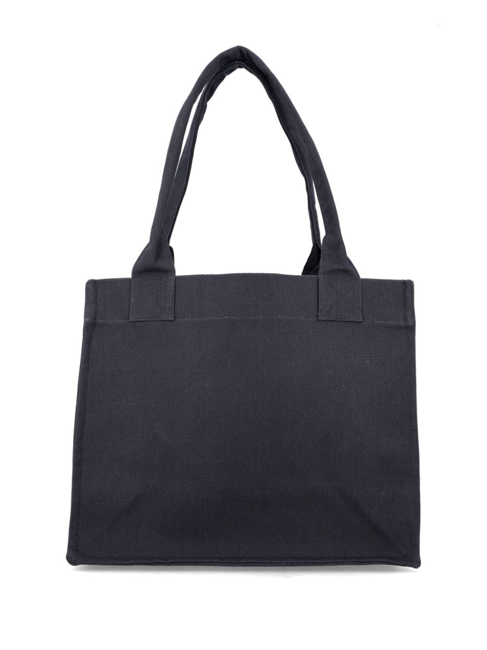 GANNI Recycled Cotton Tote Bag In Black