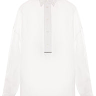 Brunello Cucinelli White Cotton Shirt