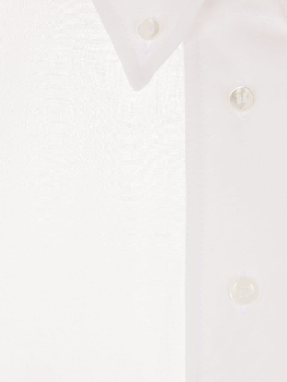 Brunello Cucinelli White Cotton Shirt