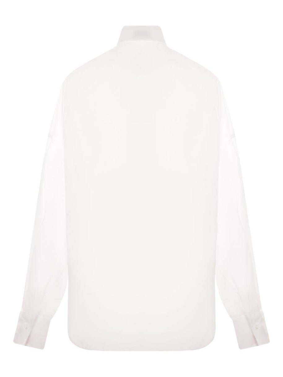 Brunello Cucinelli White Cotton Shirt