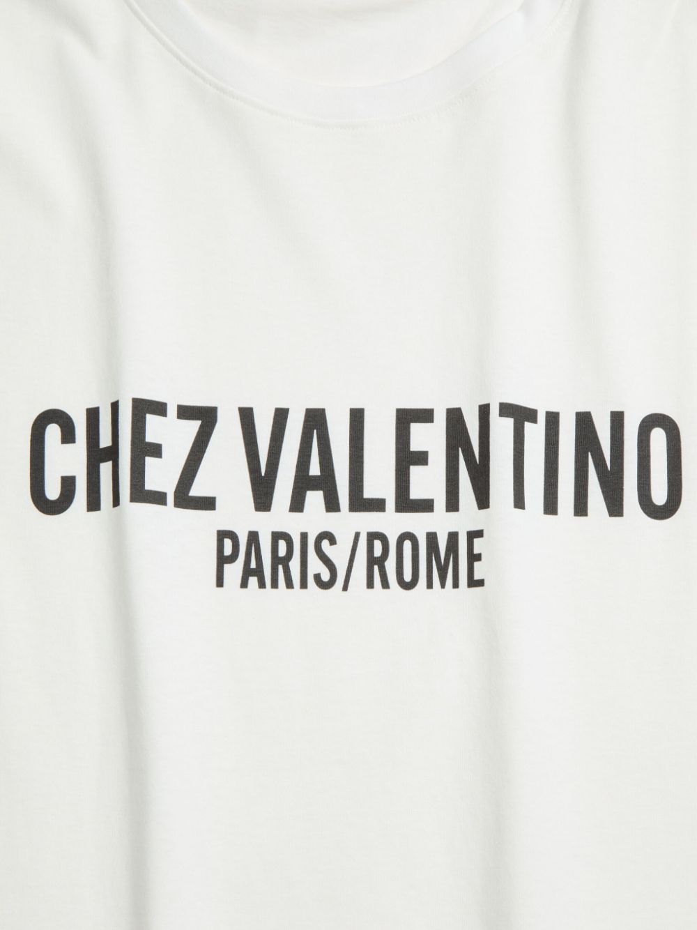 Valentino Chez Valentino Cotton T-Shirt