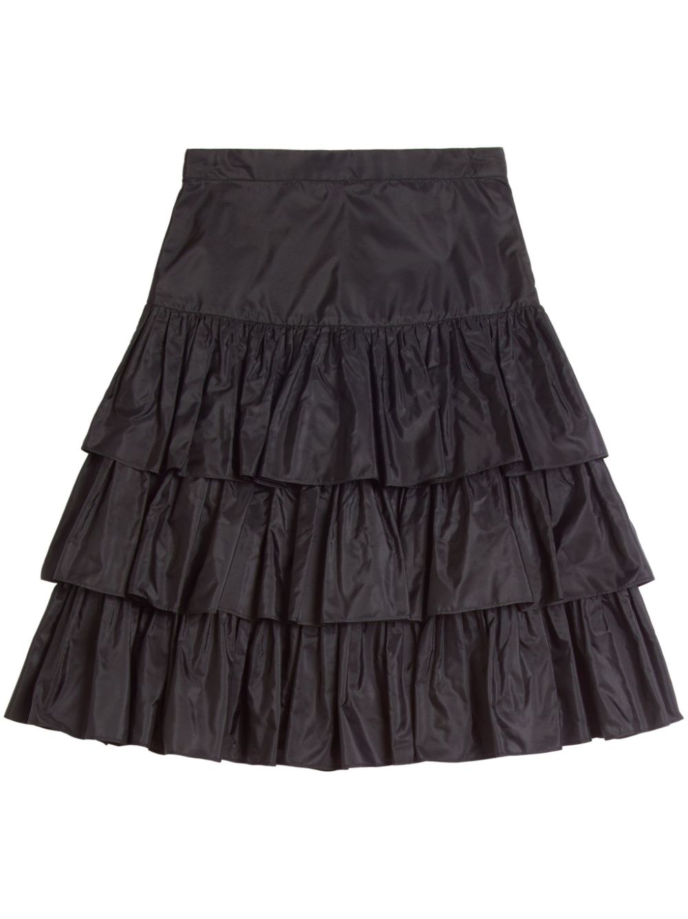 Valentino Silk Satin Knee-Length Skirt