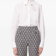 Valentino White Cotton Shirt