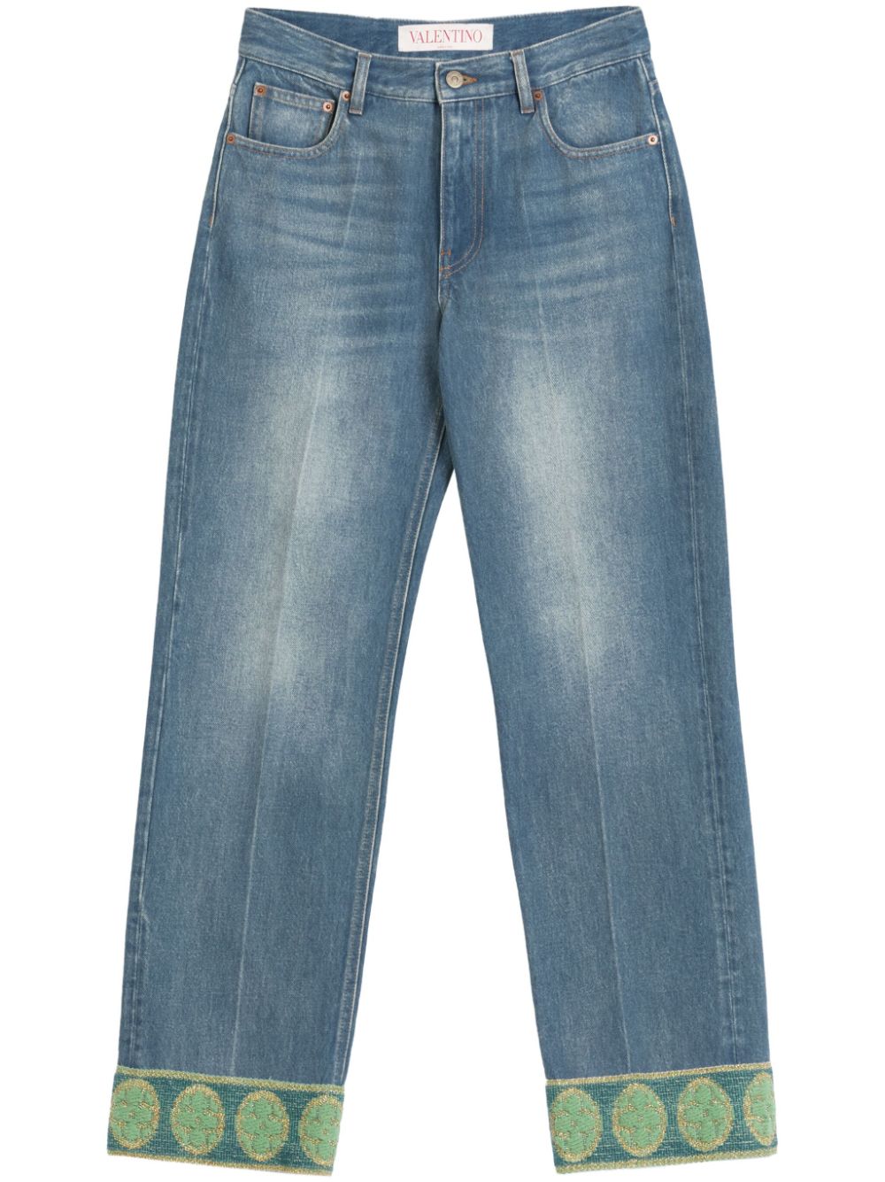 Valentino Blue Cotton Denim Jeans