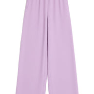 Valentino Lilac Purple Silk Flared Pants