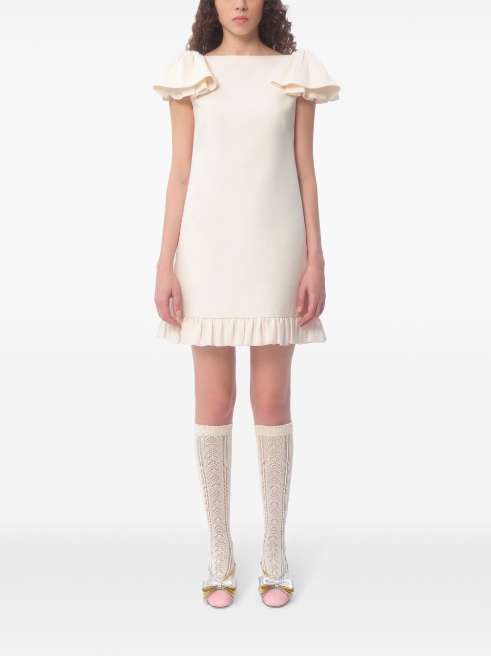 Valentino Mini Dress Ivory