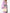 Valentino Lilac Purple Silk Cady Split Neck V Detail Top