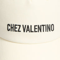 Valentino Garavani Chez Valentino Baseball Cap - Ivory