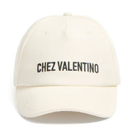 Valentino Garavani Chez Valentino Baseball Cap - Ivory